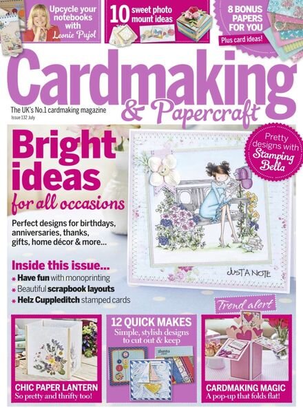 Cardmaking & Papercraft – June 2014 Cover