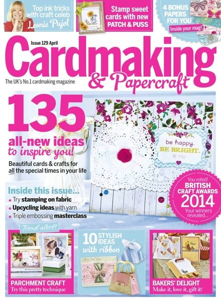 Cardmaking & Papercraft – March 2014 Cover