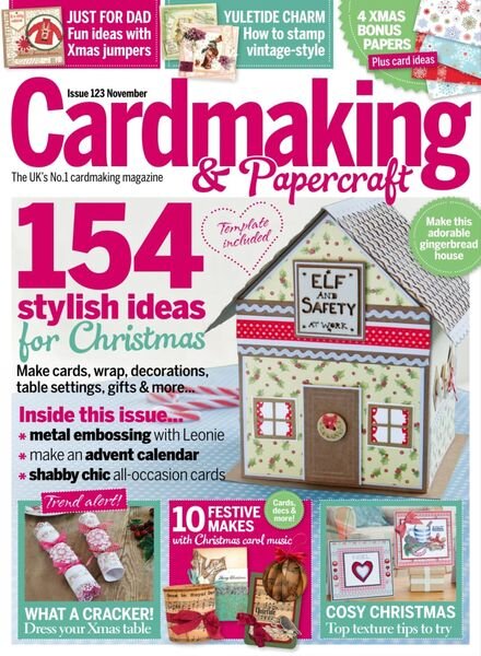 Cardmaking & Papercraft – October 2013 Cover