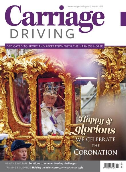 Carriage Driving – June 2023 Cover