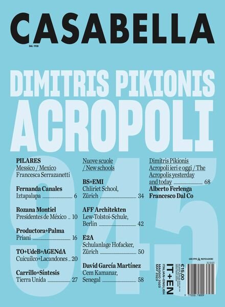 Casabella – maggio 2023 Cover