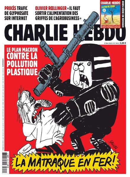 Charlie Hebdo – 31 Mai 2023 Cover