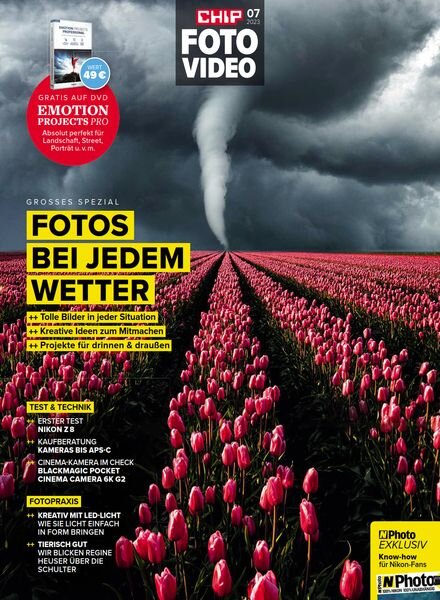 Chip Foto Video Germany – Juli 2023 Cover