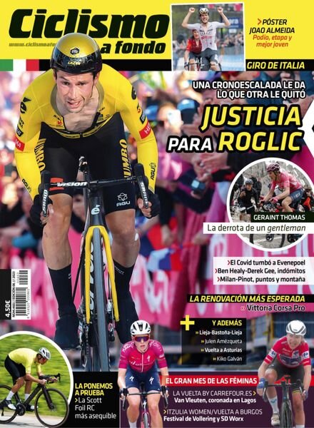Ciclismo a Fondo – junio 2023 Cover