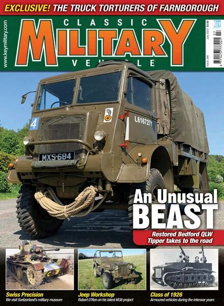 Classic Military Vehicle – July 2023 Cover
