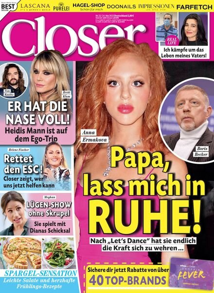 Closer Germany – 24 Mai 2023 Cover
