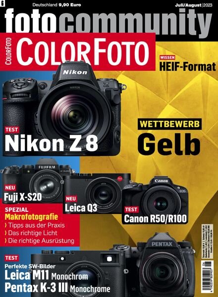 ColorFoto – Juni 2023 Cover