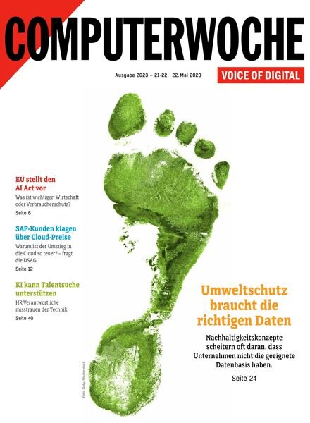 Computerwoche – 22 Mai 2023 Cover