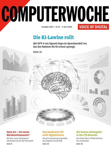 Computerwoche – 3 April 2023 Cover