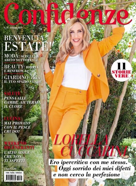 Confidenze – 20 giugno 2023 Cover