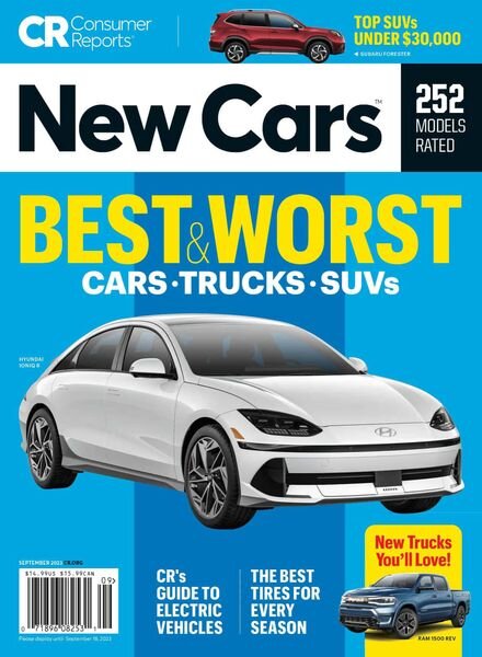Consumer Reports Cars & Technology Guides – 20 June 2023 Cover