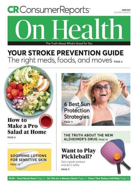 Consumer Reports on Health – June 2023 Cover