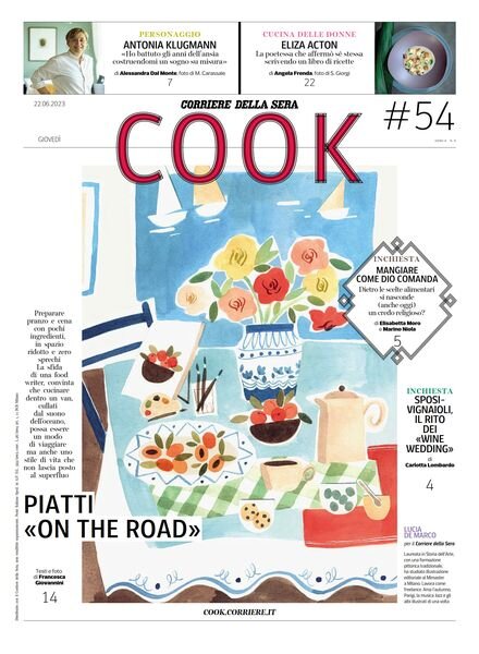 Corriere della Sera Cook – 22 Giugno 2023 Cover