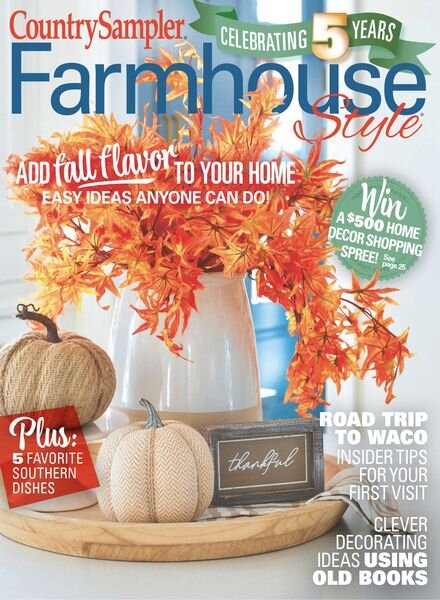 Country Sampler Farmhouse Style – June 2023 Cover