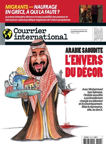 Courrier International – 22 Juin 2023 Cover