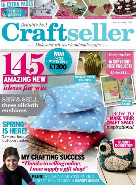 Craftseller – March 2013 Cover