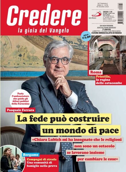 Credere – 18 Giugno 2023 Cover