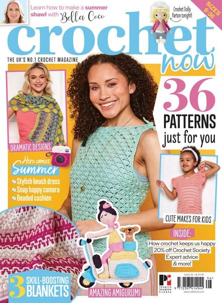 Crochet Now – Issue 96 – June 2023 Cover