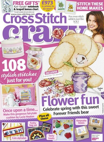 Cross Stitch Crazy – January 2014 Cover