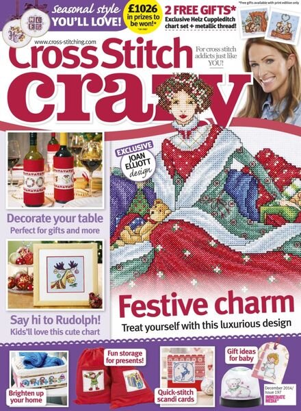 Cross Stitch Crazy – October 2014 Cover