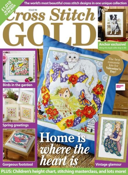 Cross Stitch Gold – January 2013 Cover
