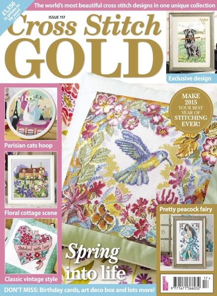 Cross Stitch Gold – January 2015 Cover