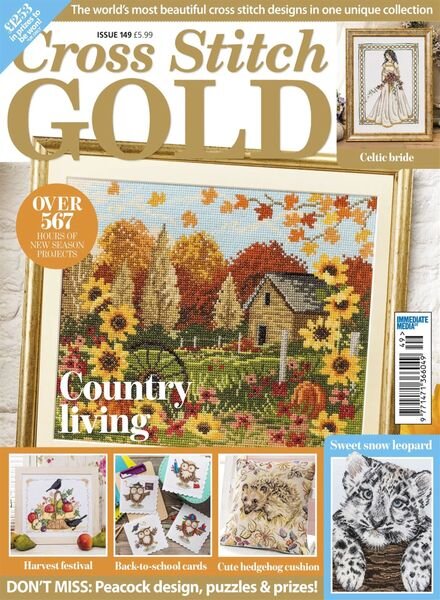 Cross Stitch Gold – July 2018 Cover