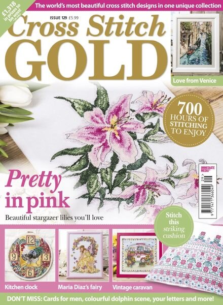 Cross Stitch Gold – May 2016 Cover