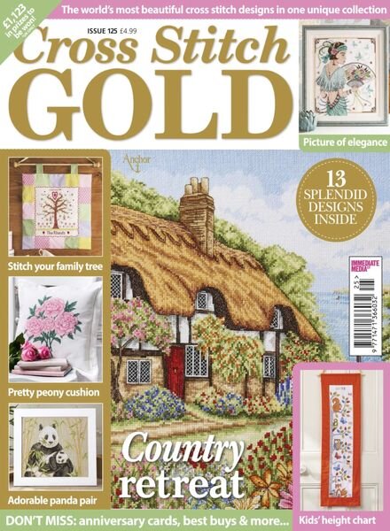 Cross Stitch Gold – November 2015 Cover