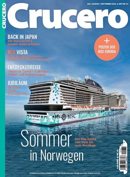 Crucero – Juni 2023 Cover