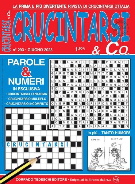 Crucintarsi & Co – giugno 2023 Cover