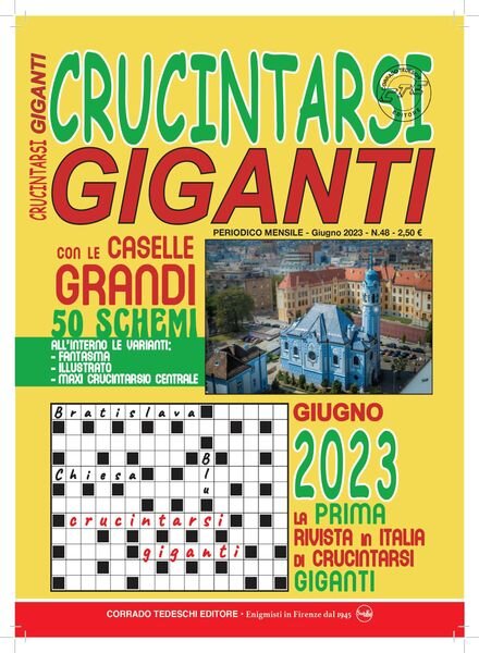 Crucintarsi Giganti – 09 giugno 2023 Cover