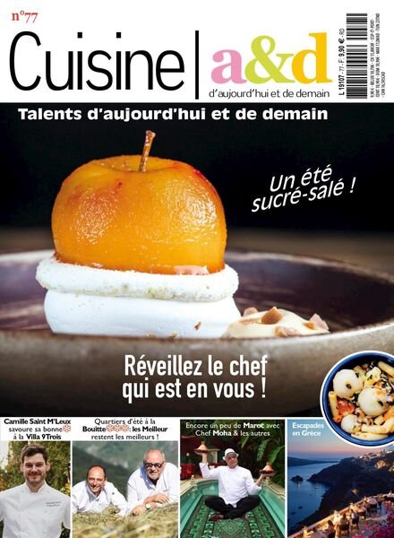 Cuisine A&D – juin 2023 Cover
