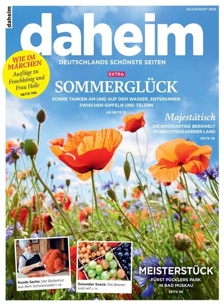 Daheim – Juli 2023 Cover