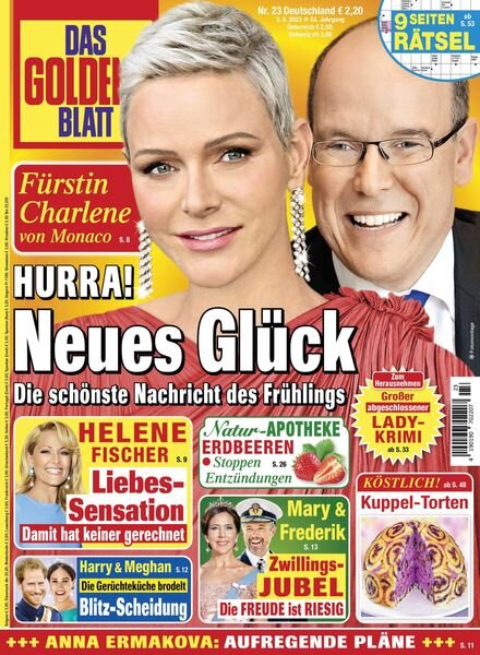 Das Goldene Blatt – 03 Juni 2023 Cover