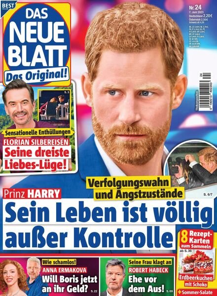 Das Neue Blatt – 07 Juni 2023 Cover