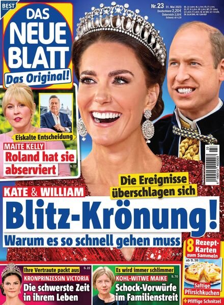 Das Neue Blatt – 31 Mai 2023 Cover