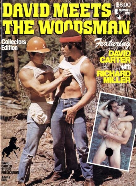 David Meets The Woodsman – August 1978 Gay Magazine Cover