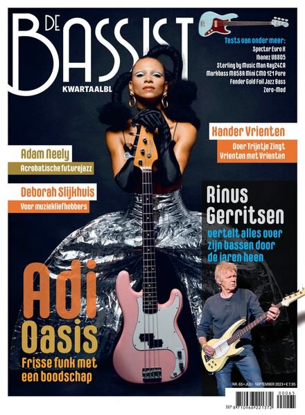 De Bassist – juli 2023 Cover