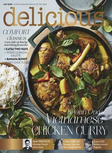 delicious Australia – July 2023 Cover