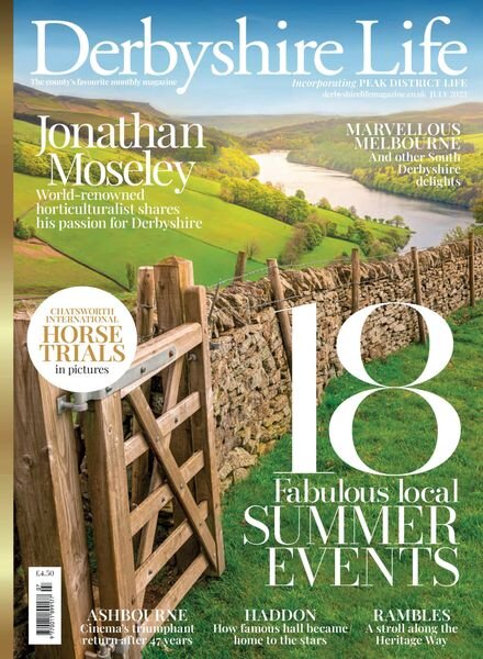 Derbyshire Life – July 2023 Cover