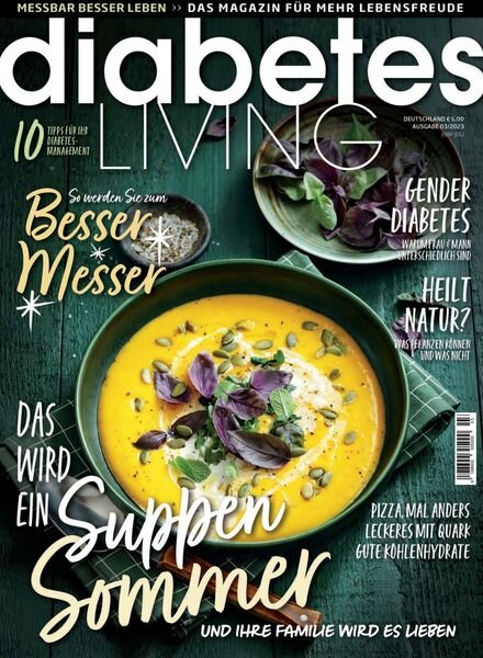 Diabetes Living Germany – Juni-Juli 2023 Cover