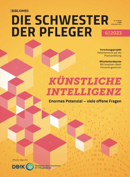 Die Schwester Der Pfleger – Nr 6 2023 Cover