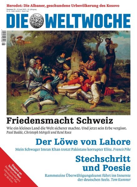 Die Weltwoche – 22 Juni 2023 Cover