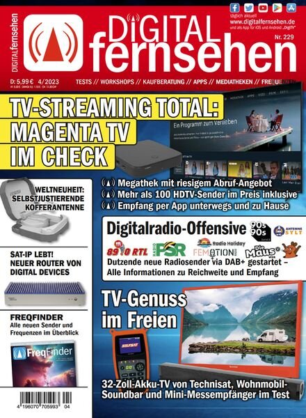 Digital Fernsehen – Mai 2023 Cover