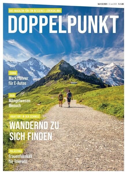 Doppelpunkt – 08 Juni 2023 Cover