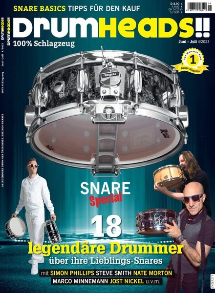 DrumHeads!! – Juni 2023 Cover