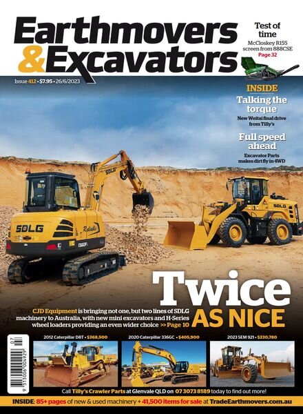 Earthmovers & Excavators – June 2023 Cover