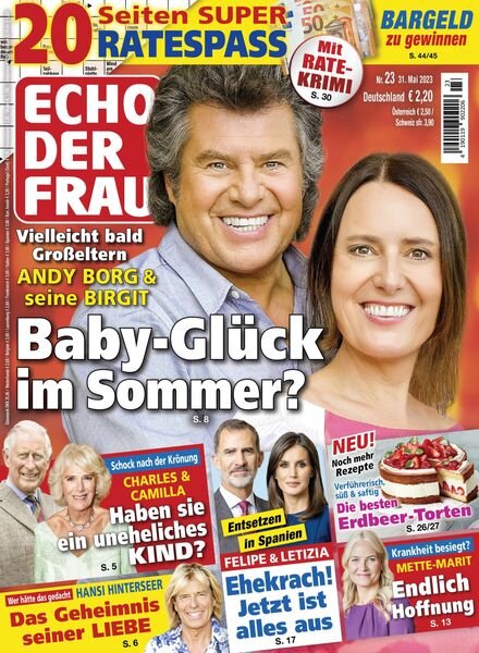 Echo der Frau – 31 Mai 2023 Cover