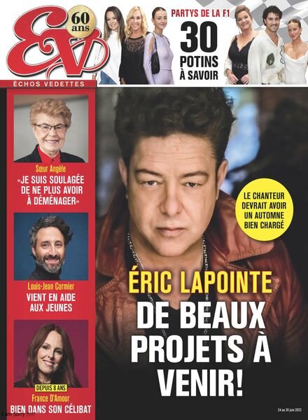 echos Vedettes – 24 juin 2023 Cover